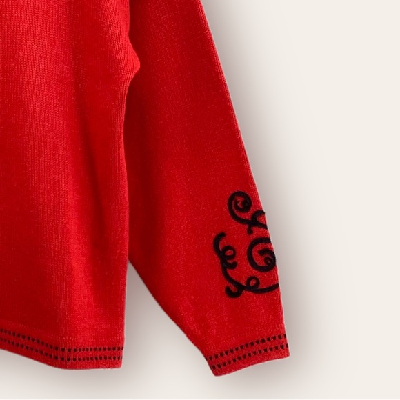 VINTAGE WOOL BLEND CROPPED SWEATER - Picture 4 of 11